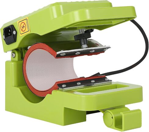 Jadeshay Mug Sublimation Heat Press Machine, Compact Cup Transfer Press with Digital Temp Control, 110V US Plug in Saudi Arabia