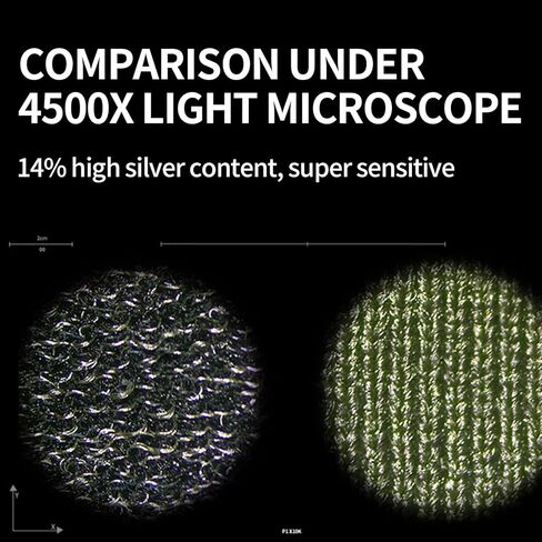 12 PCS Silver-Cloth Mobile Gaming Finger Sleeve, Game Controller Finger Thumb Sleeves Finger Seamless Touchscreen Anti-Sweat Breathable 0.3mm Extremely Thin Material（Grey） in Kuwait