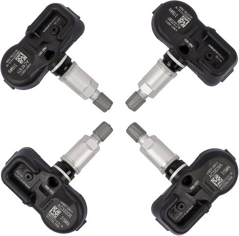 مجموعة من 4 أجهزة استشعار ضغط الإطارات TPMS بديلة لـ Scion IQ/TC/XB/XD 2006-2016؛ تويوتا 4 رنر RAV4 كامري كورولا FJ كروزر هايلاندر بريوس ياريس 2007-2015 # 4260733012 4260733011 4260735030 in Saudi Arabia