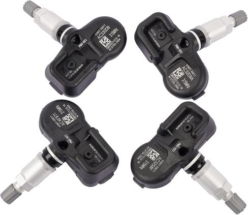 مجموعة من 4 أجهزة استشعار ضغط الإطارات TPMS بديلة لـ Scion IQ/TC/XB/XD 2006-2016؛ تويوتا 4 رنر RAV4 كامري كورولا FJ كروزر هايلاندر بريوس ياريس 2007-2015 # 4260733012 4260733011 4260735030 in Saudi Arabia