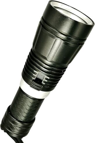 Goldengulf Professional 100M Depth Scuba Diving Flashlight LED 1800 Lumen Torch Waterproof Underwater Light Lamp Rechargeable Battery and Charger Included/Gift Box Package in Saudi Arabia