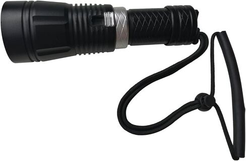 Goldengulf Professional 100M Depth Scuba Diving Flashlight LED 1800 Lumen Torch Waterproof Underwater Light Lamp Rechargeable Battery and Charger Included/Gift Box Package in Saudi Arabia