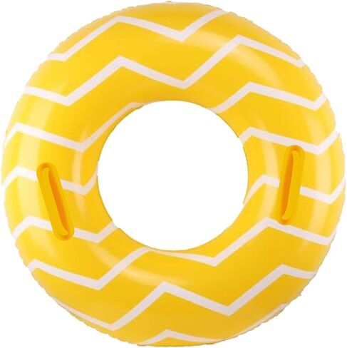 2 Pack Inflatable Pool Tubes with Handles, 39" Inner Tubes for Floating, Round Pool Float, Beach Swim Ring Floaties, Pool Party Toys for Teens Adults in Saudi Arabia