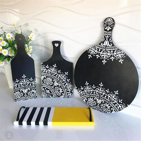 JAJADO Lattice Self Adhesive Silk Screen Stencils Reusable Flower Plaid Screen Printing Template Chalk Paste DIY Stencil Mesh Transfer Craft on Wood/Cabinet/Card/Furniture/Wall Art Painting 8.5x11 in in Saudi Arabia