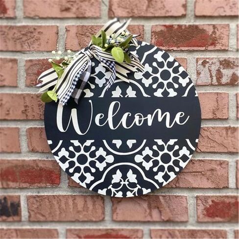 JAJADO Lattice Self Adhesive Silk Screen Stencils Reusable Flower Plaid Screen Printing Template Chalk Paste DIY Stencil Mesh Transfer Craft on Wood/Cabinet/Card/Furniture/Wall Art Painting 8.5x11 in in Saudi Arabia