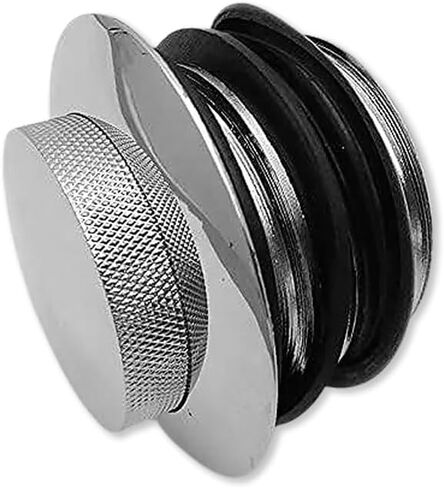 HTTMT MT249-039-R- Black Pop Up Gas Cap Vented Fuel Tank Cap REGULAR THREAD Compatible with 1982-2010 H-D Motorcycle in Saudi Arabia