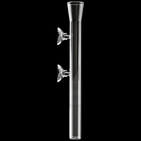 200mm Glass Aquarium Shrimp Feeding Tube Aquarium Clear Fish Food Feeder Tube for Fish Tank with 2pcs Suction Cups in Saudi Arabia