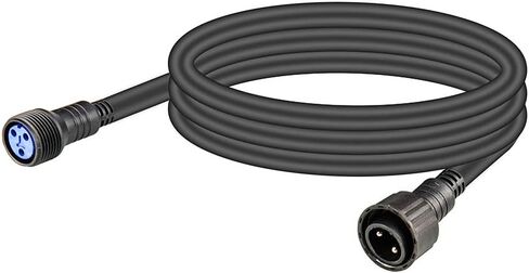 Outdoor Stage Lights Cable Wire,1m/3.3ft 3 Pin 13AWG 2.5mm2 Power Cable(US Plug and Female Head), for Waterproof Led Par Light Used Separately in Kuwait