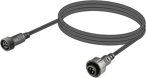 Outdoor Stage Lights Cable Wire,1m/3.3ft 3 Pin 13AWG 2.5mm2 Power Cable(US Plug and Female Head), for Waterproof Led Par Light Used Separately in Kuwait