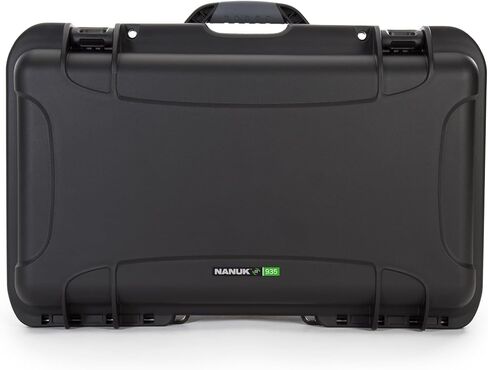 NANUK 904 Recycled Resin Hard Case with Customizable Foam Insert- Waterproof, Dustproof and Impact Resistant- Go Green and Minimize Your Carbon Footprint, Black in Saudi Arabia