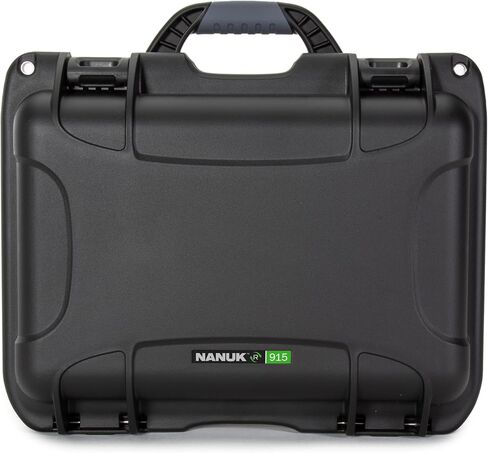 NANUK 904 Recycled Resin Hard Case with Customizable Foam Insert- Waterproof, Dustproof and Impact Resistant- Go Green and Minimize Your Carbon Footprint, Black in Saudi Arabia