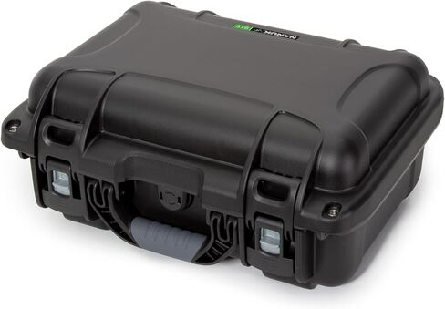 NANUK 904 Recycled Resin Hard Case with Customizable Foam Insert- Waterproof, Dustproof and Impact Resistant- Go Green and Minimize Your Carbon Footprint, Black in Saudi Arabia