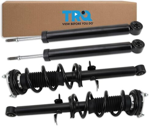 TRQ Front and Rear Complete Strut Assembly & Shock Absorber Kit Compatible with 08-15 INFINITI in Saudi Arabia
