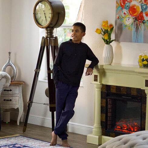 BIG ELEPHANT Kids Sweatpants, Boys Girls Joggers with Pockets & Drawstring for Age 3-16 Years in Saudi Arabia