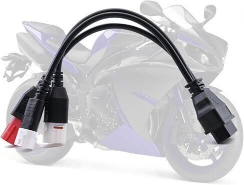 كابل تشخيص Obd2 لدراجة نارية Yamaha Kline Euro5 | 16 دبوس إلى 3Pin 4Pin 6Pin Obd2 | كابل محول التوصيل 3 في 1 in Saudi Arabia