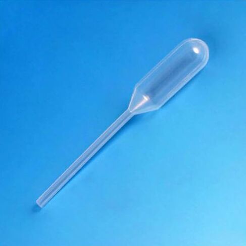 Globe Scientific 139040 LDPE Narrow Stem Transfer Pipet, Non-Sterile, Large Bulb, 15.0mL Capacity, 155mm Length, Pack of 2500 in Saudi Arabia