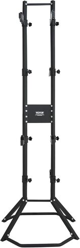 VEVOR 2 Bike Rack Garage Storage, Free Standing Gravity Wall Vertical Bike Stand, Sturdy Steel & Easy Assemble, For Road, MTB, and Hybrid Bicycles, Holds Up to 90 Lbs in Saudi Arabia