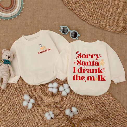 Personalized My First Christmas Baby Boy Outfit, Baby Boy Christmas Outfit, Infant Winter Attire, Newborn in Saudi Arabia