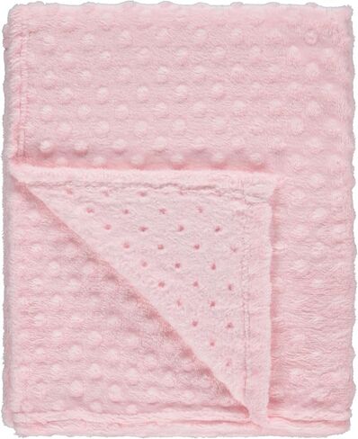 Disney Minnie Mouse Soft Baby Blanket - Flannel Fleece Blanket for Baby Girls/Boys, Plush Crib Stroller Nursery & Daycare Blankey, Bow/Pink in Saudi Arabia