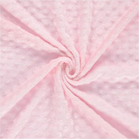 Disney Minnie Mouse Soft Baby Blanket - Flannel Fleece Blanket for Baby Girls/Boys, Plush Crib Stroller Nursery & Daycare Blankey, Bow/Pink in Saudi Arabia