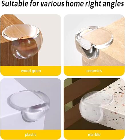 36 Pack Corner Protector Baby, Table Corner Protectors for Baby Guards Clear for Furniture Corner Protectors Proof Covers Baby Safety in Saudi Arabia