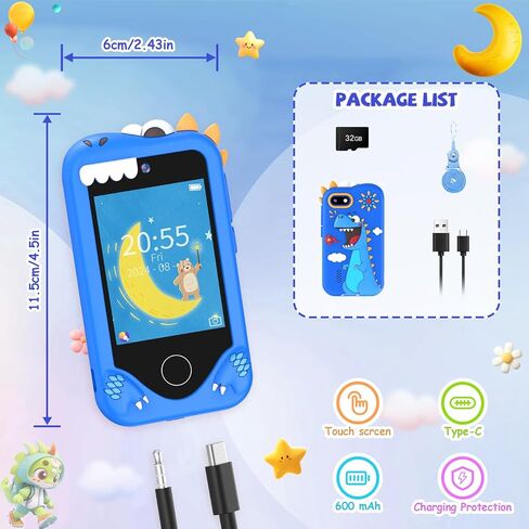 طباعة فورية لهاتف Blue Dragon Kids وكاميرا Blue Kids in Kuwait