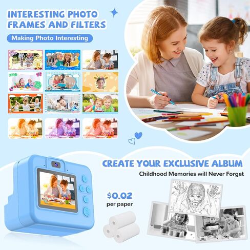 طباعة فورية لهاتف Blue Dragon Kids وكاميرا Blue Kids in Kuwait