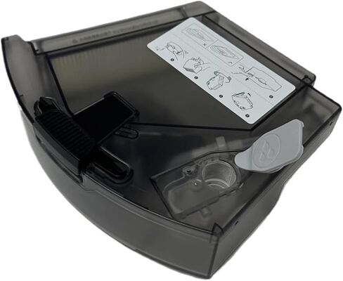 صندوق غبار خزان المياه 2 في 1 مع فلتر متوافق مع Roborock Q8 Max/Q8 Max+ مكنسة كهربائية روبوتية، ملحقات سلة المهملات الكهربائية (أسود) in Kuwait