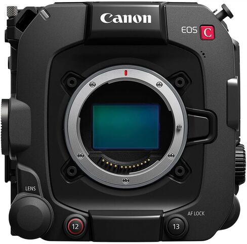 كاميرا Canon EOS C400 6K سينمائية كاملة الإطار مع حامل RF، قاعدة ثلاثية ISO، إضاءة RAW سينمائية داخلية، تصميم مضغوط (6388C002) + Canon RF 24-70 مم f/2.8L هي عدسة USM + بطاقة 128 جيجابايت + محول EF-EOS R in Saudi Arabia