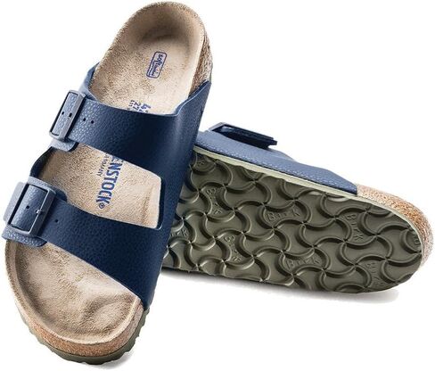 Birkenstock Unisex Arizona Soft Footbed Desert Soil Blue Birko-flor 42 R EU Women's 11-11.5 US/Men's 9-9.5 US in Saudi Arabia