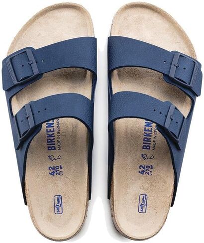 Birkenstock Unisex Arizona Soft Footbed Desert Soil Blue Birko-flor 42 R EU Women's 11-11.5 US/Men's 9-9.5 US in Saudi Arabia