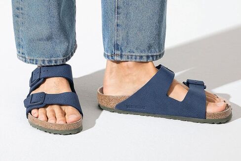 Birkenstock Unisex Arizona Soft Footbed Desert Soil Blue Birko-flor 42 R EU Women's 11-11.5 US/Men's 9-9.5 US in Saudi Arabia
