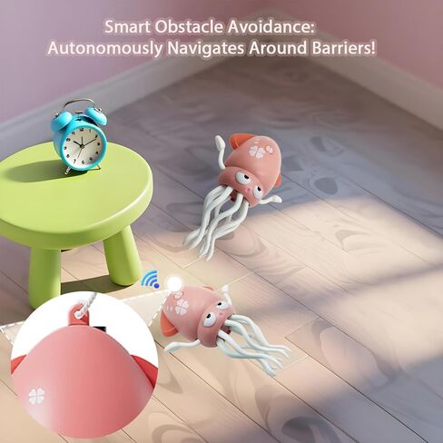 Electric Crawling Dancing Octopus Toy for Walking Baby Boy Girl 0-6 6-12 12-18 Months, Infant Tummy Time Musical Magic Dancing Squid Toy for 3 4 5 6 7 8 9 10 11 12 Toddler 1st Birthday Gift in Saudi Arabia