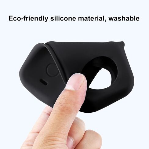 Full Body Dust-Proof Silicone Protective Case for Insta360 ONE X2(Black) in Saudi Arabia
