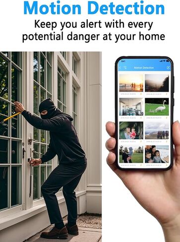 Mini Spy Hidden Camera 4k WiFi Nanny Cam Wireless,HD Security Camera for Home/Office,Surveillance Camera with Motion Detection and Night Vision,App Control in Saudi Arabia