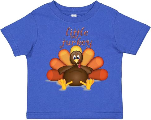 تي شيرت الأطفال الصغار من Inktastic Little Turkey - كم قصير in Kuwait