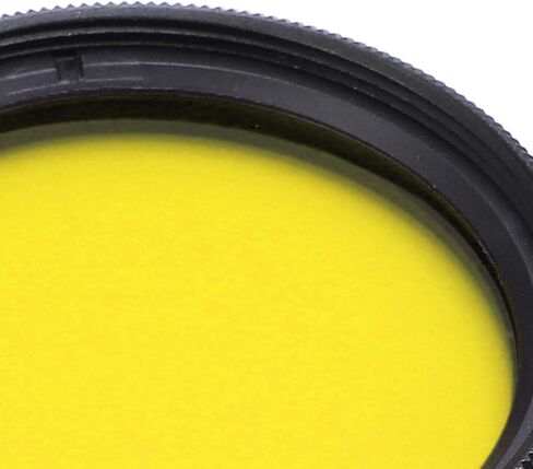 37mm Full Color Lens Filter Scratch Resistance Waterproof Full Color Filter Kit for SLR CameraYellow in Saudi Arabia