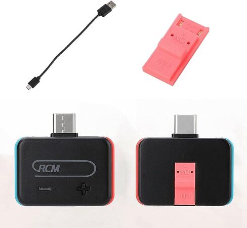 مجموعات أدوات حاقن الحمولات الصافية لمحمل RCM، تمهيد RCM Jig Boot في CFW لـ S، ReiNX مدمج، حاقن، Jig، كابل USB صغير in Kuwait