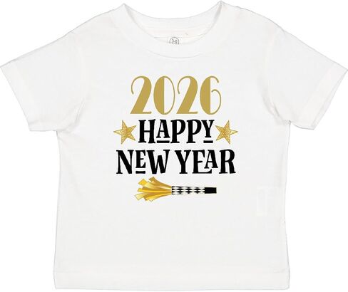 inktastic 2026 Happy New Year Baby T-Shirt in Saudi Arabia