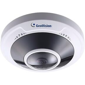 كاميرا GeoVision GV-FER5702 خارجية بدقة 5 ميجابكسل WDR Pro IR عين السمكة متينة IP، عدسة 1.4 مم، أبيض in Kuwait