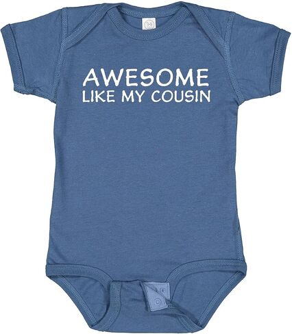 inktastic Awesome Like My Cousin Baby Bodysuit in Saudi Arabia