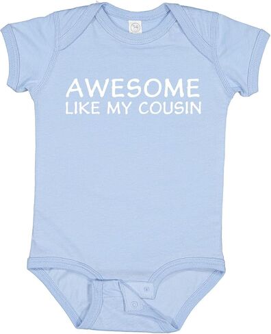 inktastic Awesome Like My Cousin Baby Bodysuit in Saudi Arabia