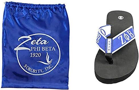 Greekgear Zeta Phi Beta Flip Flops in Saudi Arabia