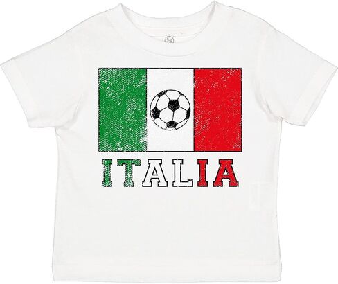 inktastic Italian Soccer Toddler T-Shirt in Saudi Arabia