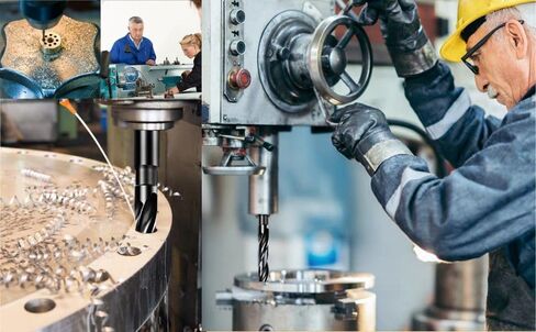 ساق مورس المستدقة، M2 من الفولاذ عالي السرعة، مثقاب ملتوي ذو ساق مدببة، لقمة مثقاب معالجة بأكسيد أسود (3/4) in Kuwait