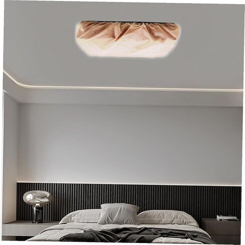 Uonlytech Square Lampshade Accessory Soft Light Diffuser Ceiling Shade for Nursery Anti-glare Fabric Cover Protects Eyes Easy to Install Fits Pendant Flush Mount Lights in Saudi Arabia
