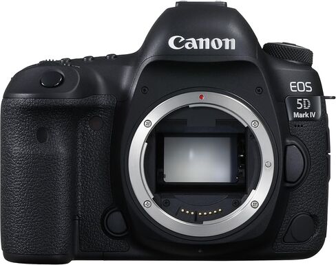 كاميرا Canon EOS5DMK4 EOS 5D Mark IV DSLR (الجسم فقط) الإصدار الدولي (بدون ضمان)، أسود in Saudi Arabia