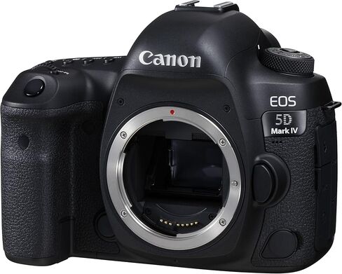 كاميرا Canon EOS5DMK4 EOS 5D Mark IV DSLR (الجسم فقط) الإصدار الدولي (بدون ضمان)، أسود in Saudi Arabia