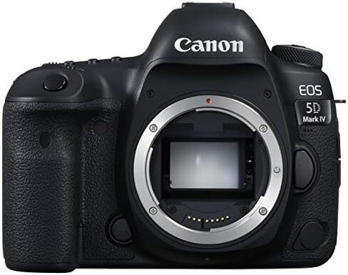 كاميرا Canon EOS5DMK4 EOS 5D Mark IV DSLR (الجسم فقط) الإصدار الدولي (بدون ضمان)، أسود in Saudi Arabia
