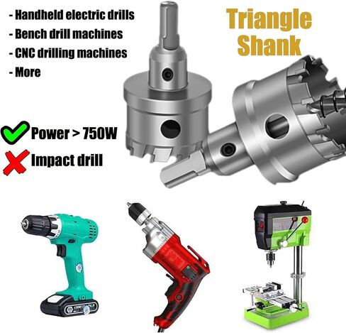 طقم منشار ثقب معدني، 16 قطعة TCT 5/8"-2-1/4" طقم منشار ثقب كربيد، مع لقم ثقب طيار، شفرة ثلاثية الحواف للقطع الدقيق الفولاذ المقاوم للصدأ الحديد النحاس النحاس الألومنيوم in Saudi Arabia